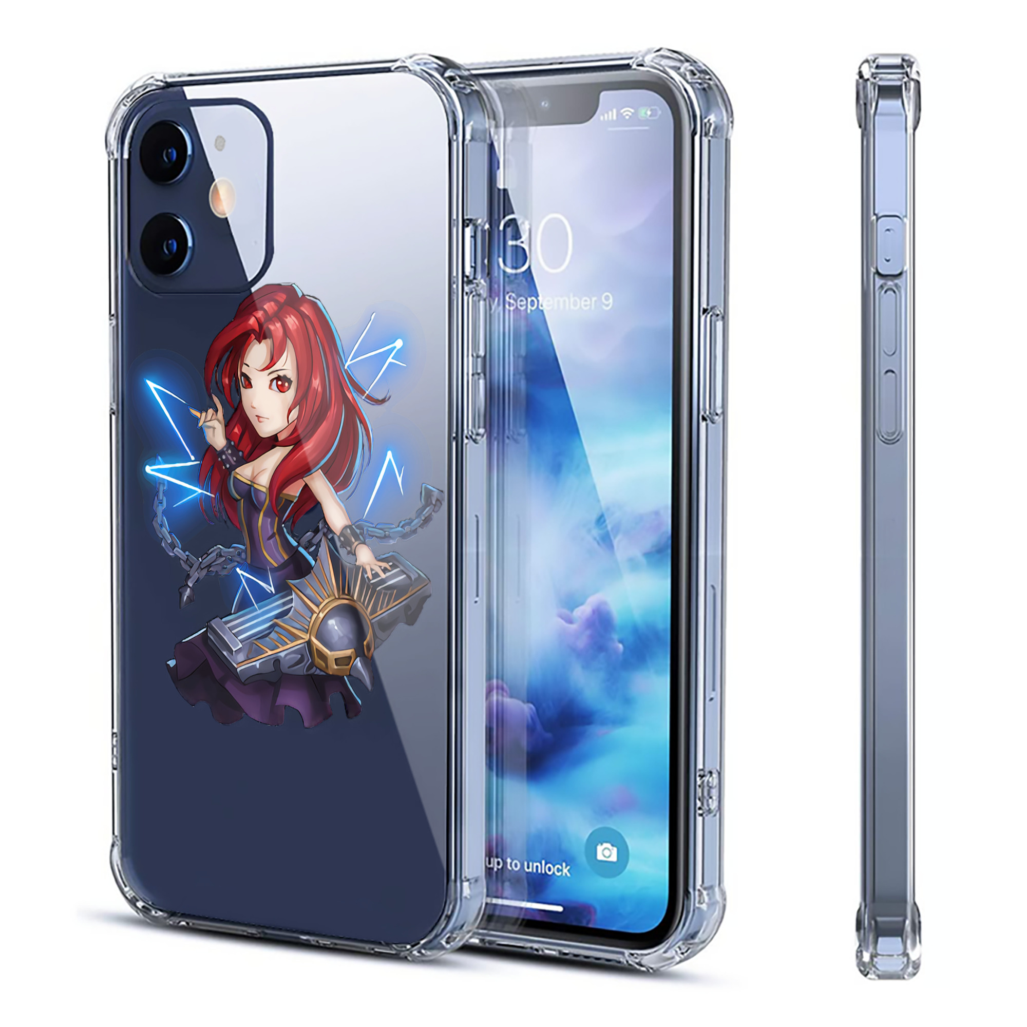 （画像用） リーグ・オブ・レジェンド League of Legends LOL 【iPhone 12シリーズ対応】透明スマホケース（クリアソフトケース）